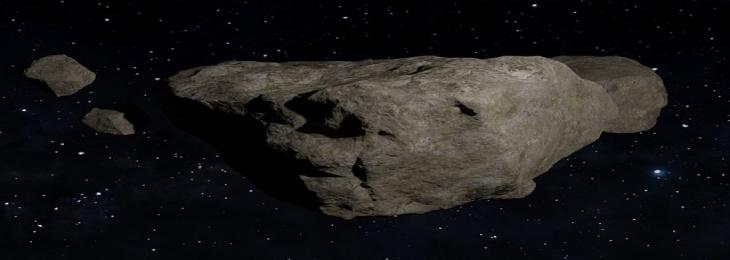 The Test of a Small-Scale Radar Beam Inside an Asteroid Has Been in Progress