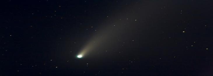 Sun-Watching Satellite Recorded a View of Leonard Comet